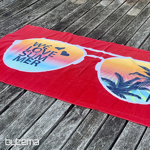 SONČNA OČALA brisača za plažo
