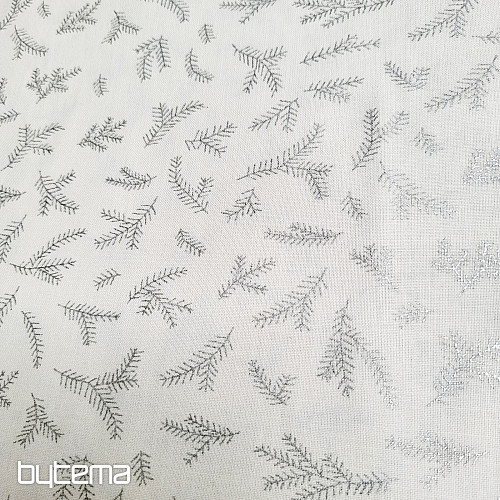 Bombažna tkanina SILVER Twigs