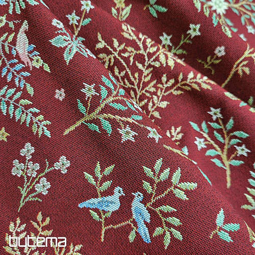 Blago za tapiserije WILLIAM MORRIS bordo