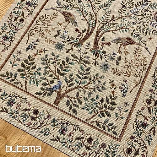 Tapiserija prt in šal WILLIAM MORRIS bež