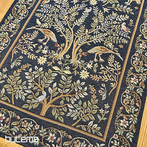 Tapiserija prt in šal WILLIAM MORRIS modra
