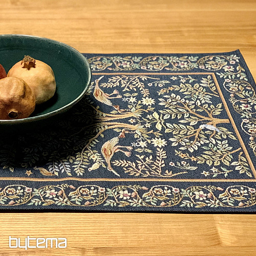 Tapiserija prt in šal WILLIAM MORRIS modra