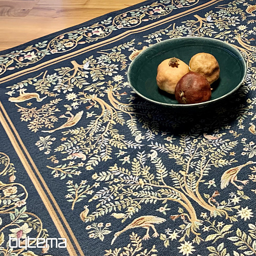 Tapiserija prt in šal WILLIAM MORRIS modra