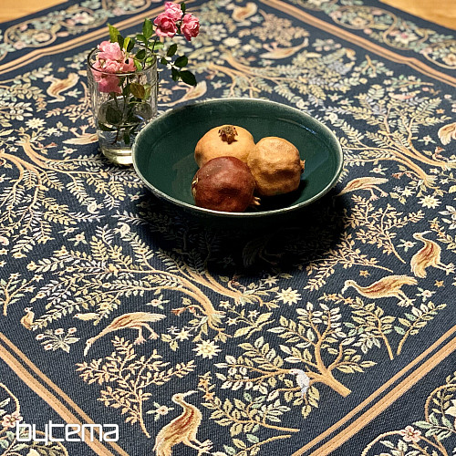 Tapiserija prt in šal WILLIAM MORRIS modra
