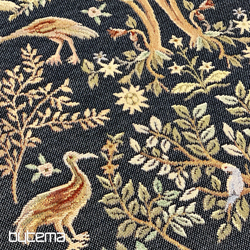 Tapiserija prt in šal WILLIAM MORRIS modra