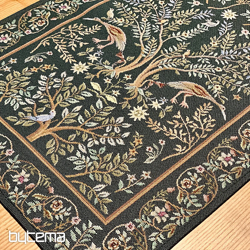 Tapiserija prt in šal WILLIAM MORRIS zelena