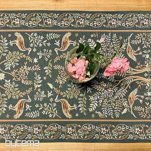 Tapiserija prt in šal WILLIAM MORRIS zelena