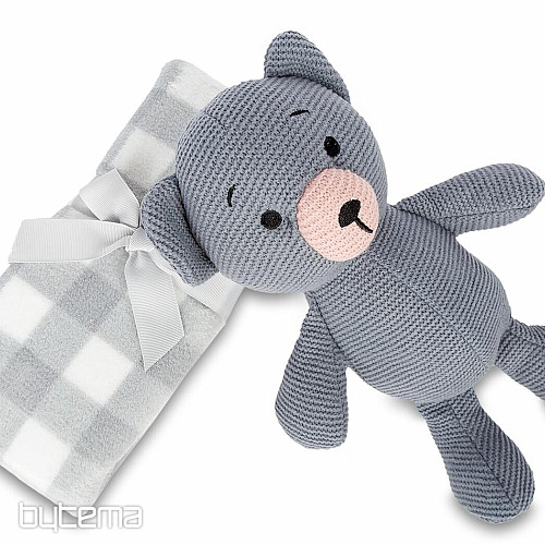 Otroški darilni set KNITTED TEDDY