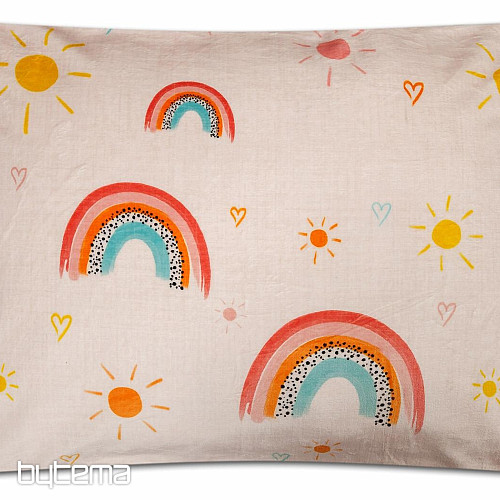 Posteljnina iz mikroflanela RAINBOW