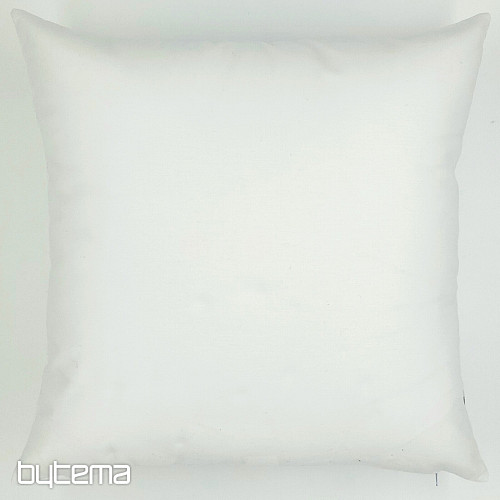 Okrasna prevleka za blazino DAMASK bela