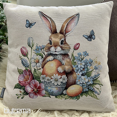 Prevleka za blazino gobelin GOLA IN RUMENA JAJCA