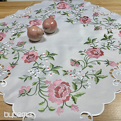 Vezen prt in šal ROSE