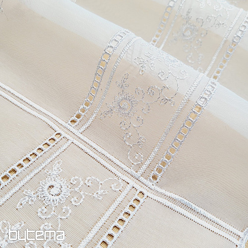 Vitražna zavesa DELICATE EMBROIDERY