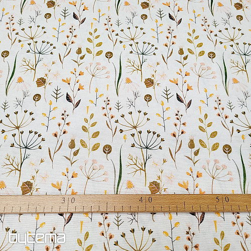 Dekorativna tkanina MEADOW krem