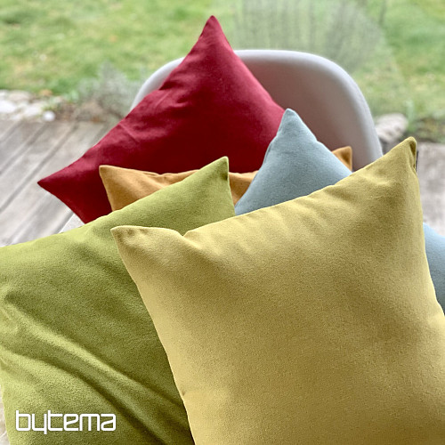 Okrasna prevleka za blazino ENJOY MUSTARD