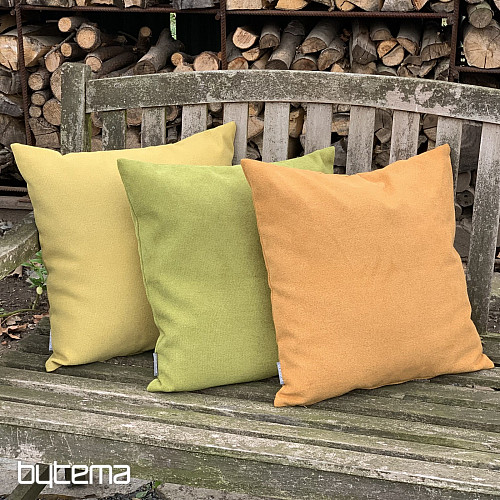 Okrasna prevleka za blazino ENJOY MUSTARD
