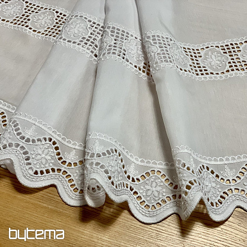Vitražna zavesa V 291 bela