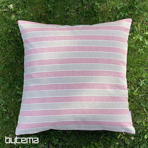Okrasna prevleka za vzglavnik TREBOL PINK STRIPES