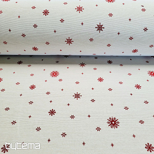 Tapiserijska tkanina SOFT FLAKE MODRA