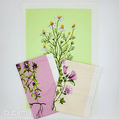 Bombažne brisače HERBS