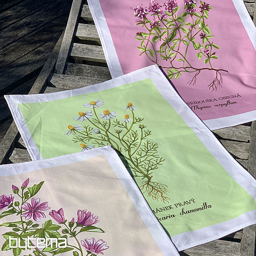 Bombažne brisače HERBS