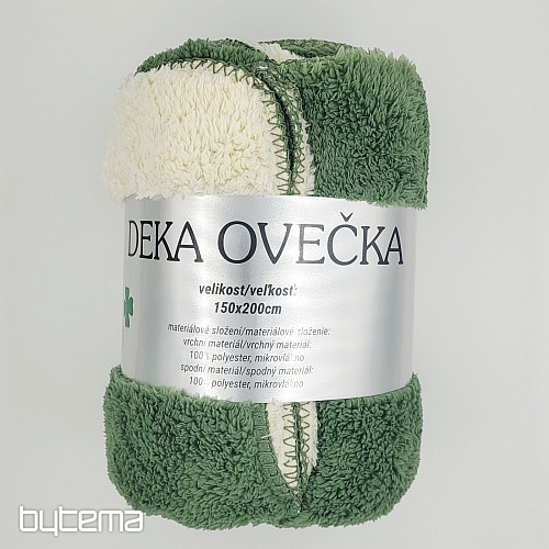 Odeja za ovčke GOZDNO ZELENA