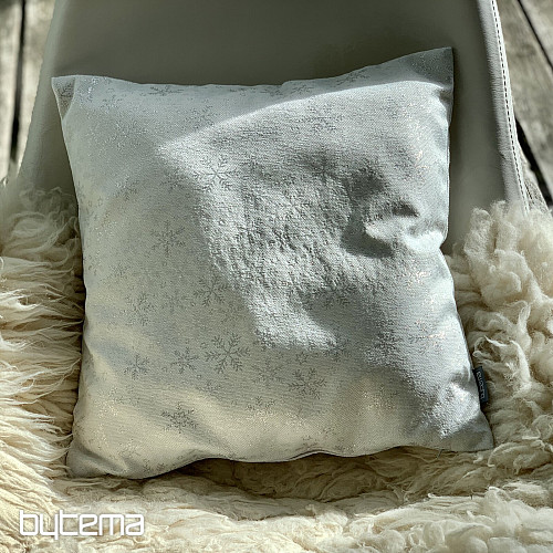 Božični okrasni pokrov SREBRNI KOSMIČI