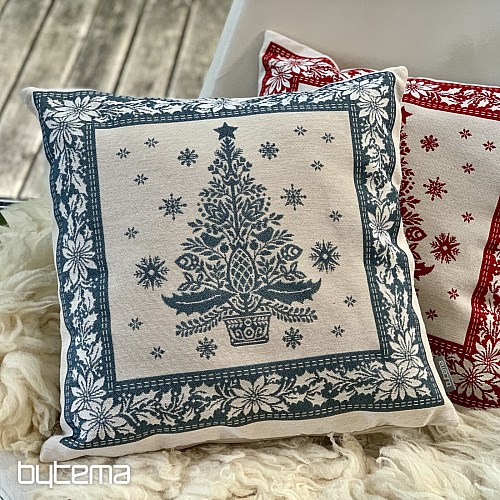 Božična prevleka za tapiserijo FOLK CHRISTMAS 3 modra