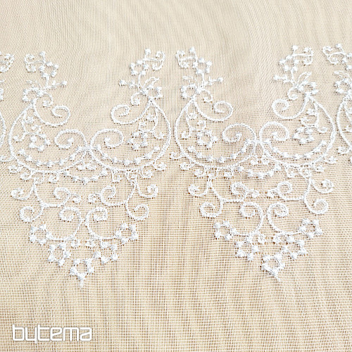 Zavesa 11101/001 bela