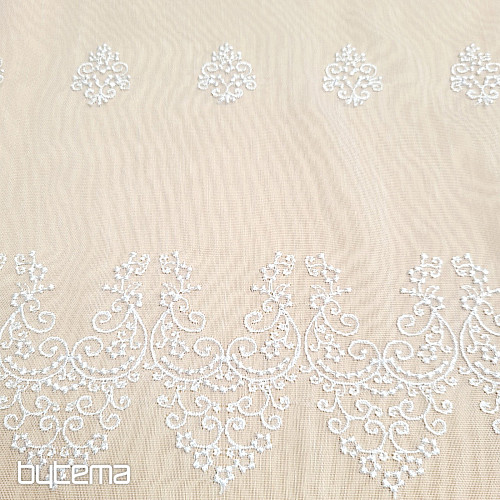Zavesa 11101/001 bela