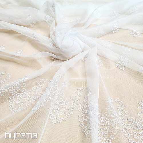 Zavesa 11101/001 bela
