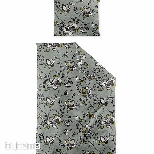 Luksuzna flanelasta posteljnina IRISETTE KOALA 8616-30 ZELENA