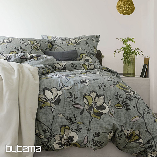 Luksuzna flanelasta posteljnina IRISETTE KOALA 8616-30 ZELENA