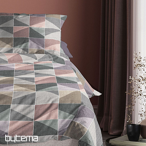 Luksuzna flanelasta posteljnina IRISETTE KOALA 8646-90 STARO ROZA