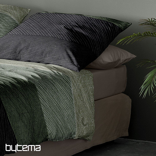Luksuzna flanelasta posteljnina IRISETTE KOALA 8430-30 ZELENA