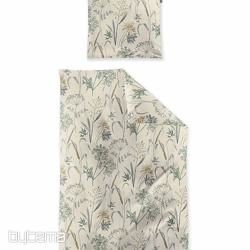 Luksuzna flanelasta posteljnina IRISETTE KOALA 8425-80 NATUR