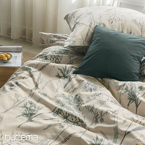 Luksuzna flanelasta posteljnina IRISETTE KOALA 8425-80 NATUR