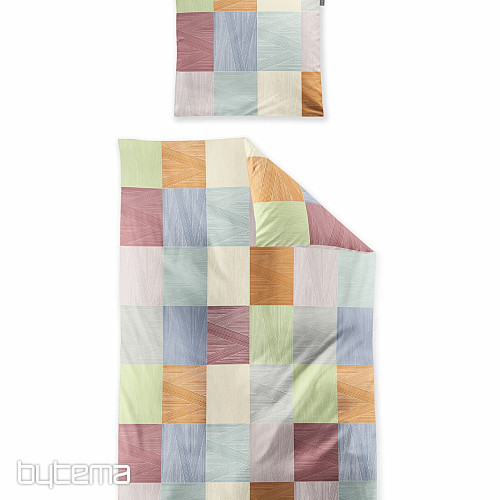 Luksuzna flanelasta posteljnina IRISETTE KOALA 8506-90 MULTI KARO