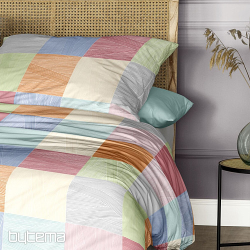 Luksuzna flanelasta posteljnina IRISETTE KOALA 8506-90 MULTI KARO