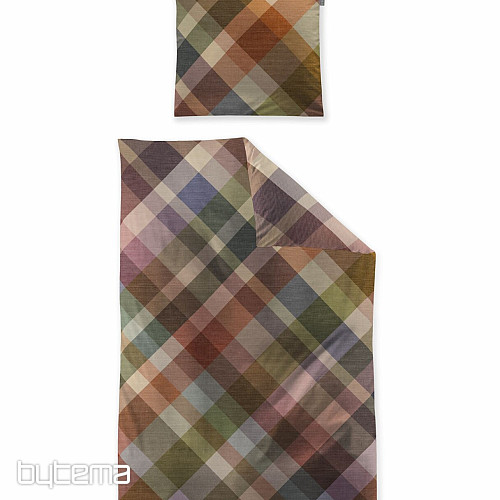 Luksuzna flanelasta posteljnina IRISETTE ZOBEL 8631-90 MULTI