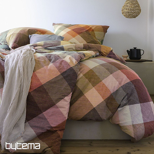Luksuzna flanelasta posteljnina IRISETTE ZOBEL 8631-90 MULTI