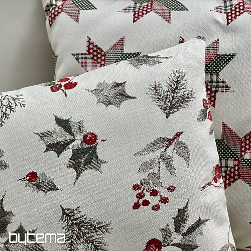 Božična okrasna prevleka HOLLY GREY