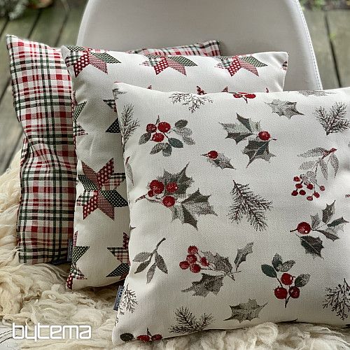 Božična okrasna prevleka HOLLY GREY