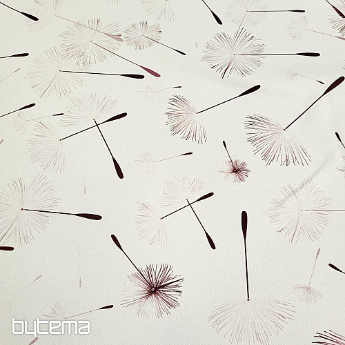 Dekorativna tkanina BLACK OUT DANDELION rjava