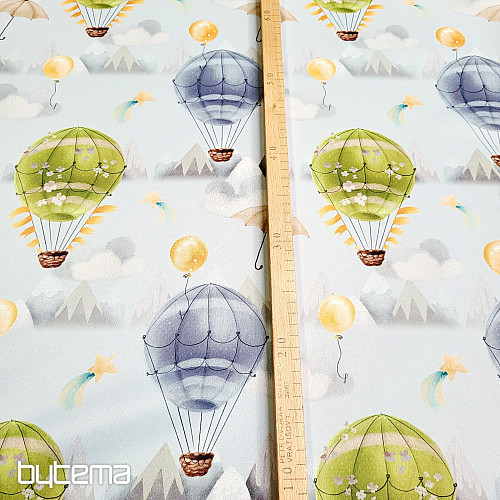 Dekorativna tkanina BLACK OUT LETEČI BALON