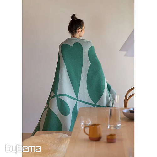 Odeja DF LUCA VELIKI LISTI ZELENA