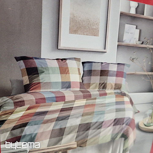 Luksuzna flanelasta posteljnina IRISETTE ZOBEL 8600-90 MULTI CHECK