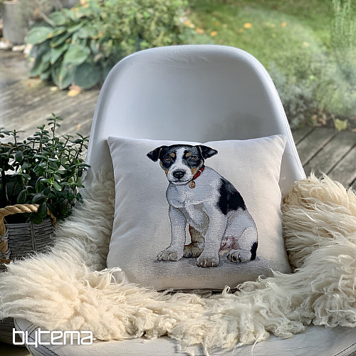 Tapiserijska prevleka za vzglavnik JACK RUSSEL TERIER