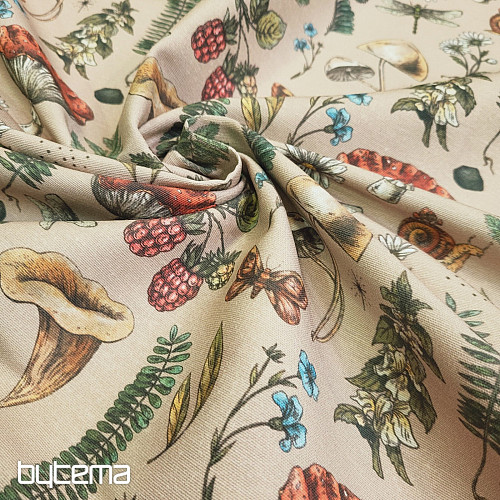 Dekorativna tkanina JESEN V GOZDU