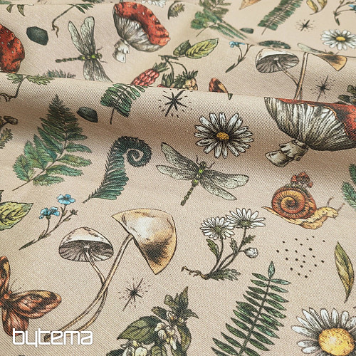 Dekorativna tkanina JESEN V GOZDU